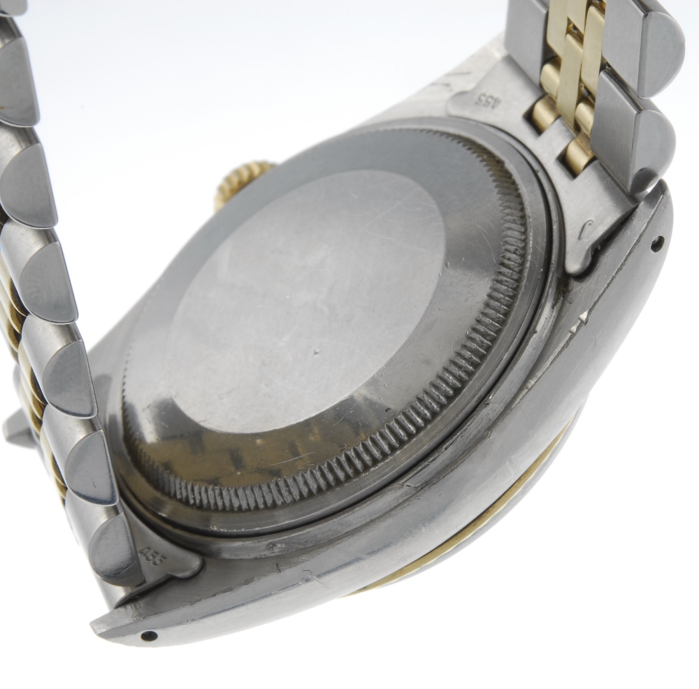 ROLEX - a gentleman's Oyster Perpetual Datejust bracelet watch. Circa 1977. Stainless steel case - Image 3 of 4