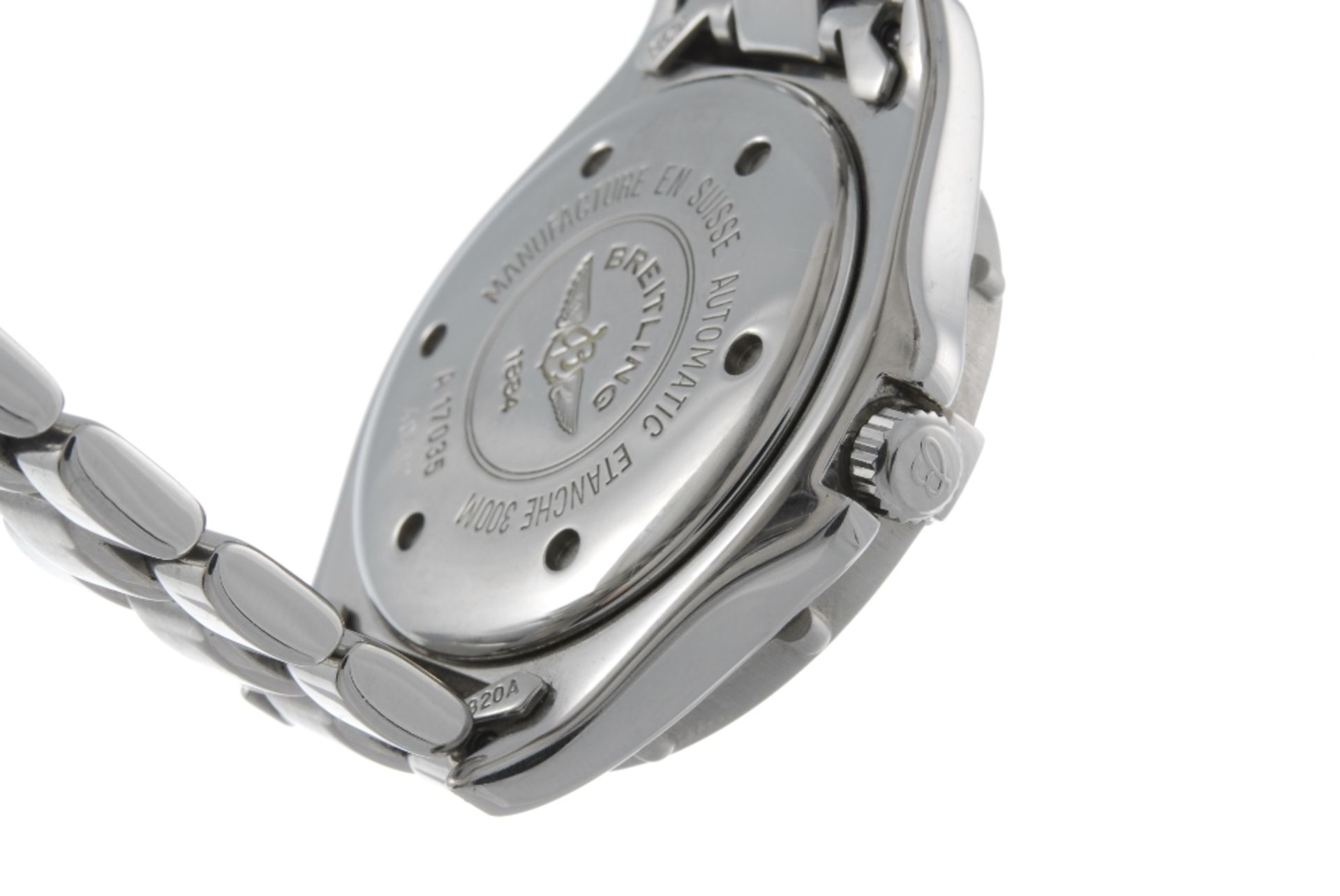 BREITLING - a gentleman's Colt bracelet watch. Stainless steel case with calibrated bezel. Reference - Image 3 of 4