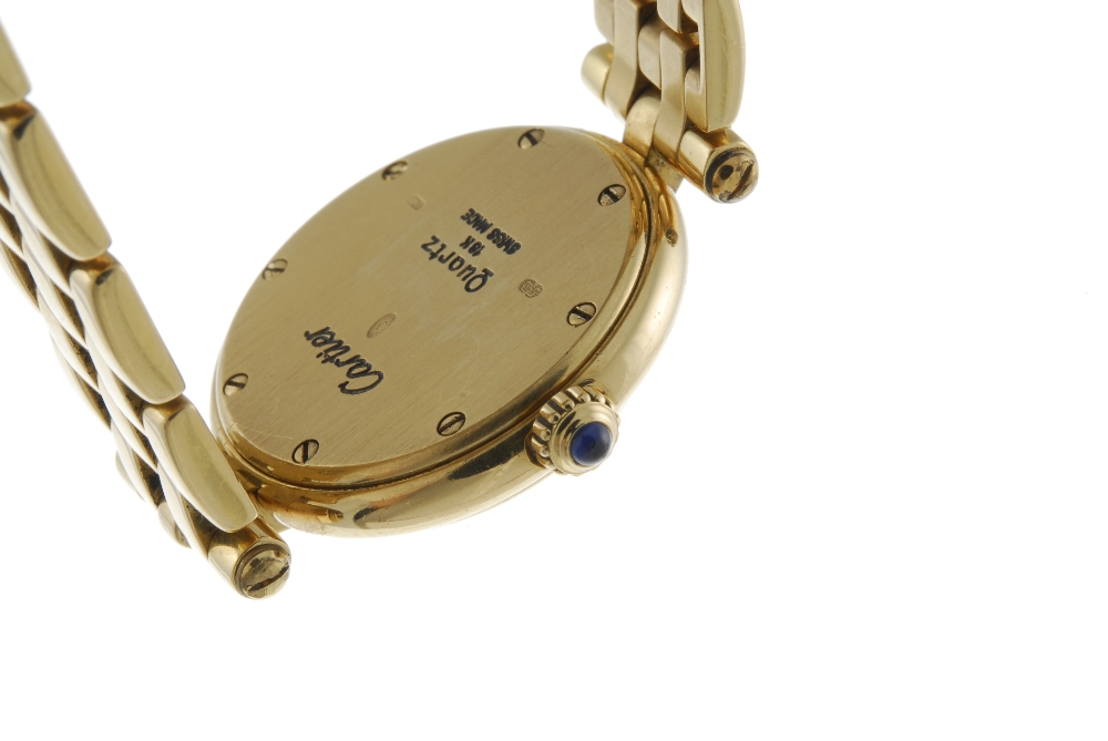 CARTIER - a Panthere Vendome bracelet watch. 18ct yellow gold case. Reference rubbed, serial 866920. - Image 2 of 4