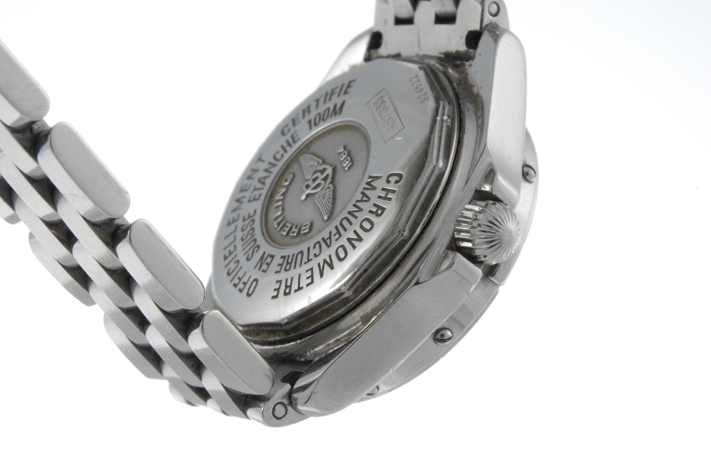 BREITLING - a lady's Lady Cockpit bracelet watch. Stainless steel case with calibrated bezel. - Image 3 of 4