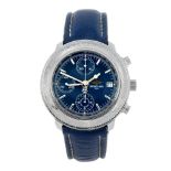 BREITLING - a gentleman's Windrider Astromat Longitude chronograph wrist watch. Stainless steel case