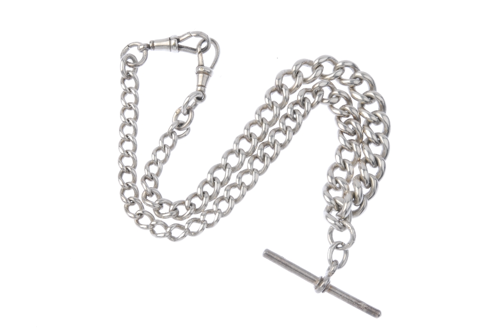 A selection of Albert chains and necklaces. To include one Albert chain, the curb-link chain and - Image 2 of 3