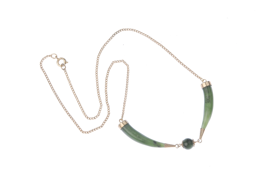 A selection of gem jewellery. To include a freshwater cultured pearl necklace, together with a - Image 2 of 4