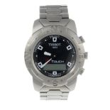 TISSOT - a gentleman's T-Touch bracelet watch. Titanium case. Reference Z251/351-1, serial QKR-HA-