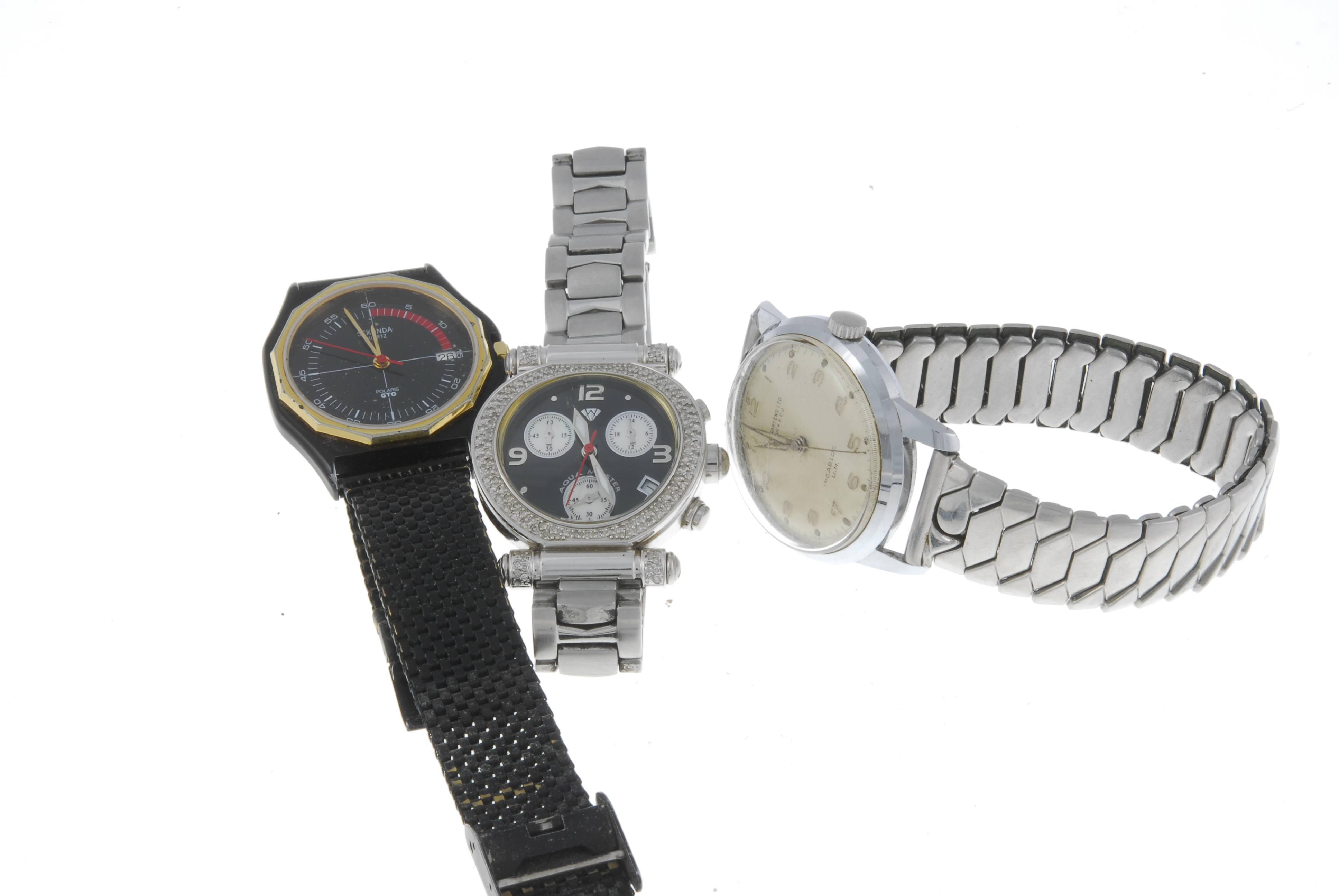 A small group of four watches to include quartz and automatic examples of bracelets and wrist - Image 2 of 2