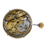 A pocket watch perpetual calendar movement with quarter repeating complication. With dial.