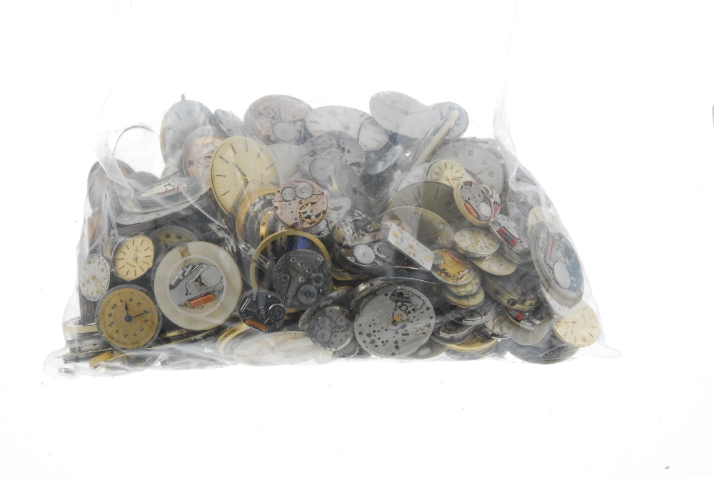 A bag of assorted watch movements. Recommended for spare or repair purposes only. Approximately 200. - Image 2 of 2