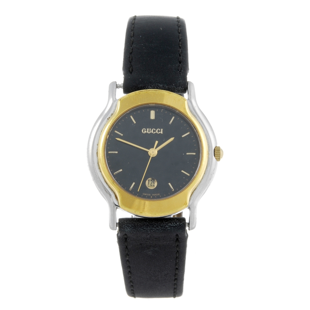 A small group of five Gucci watches, to include examples of bracelet and wrist watches. All