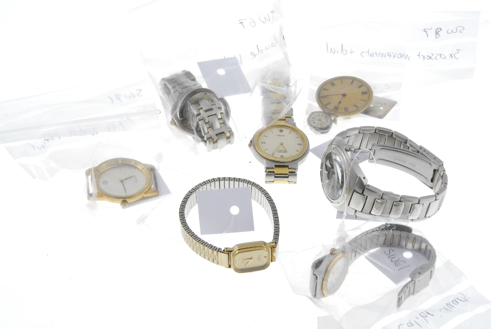 A small group of four bracelet watches, to include examples by Seiko and Citizen and a small group - Image 2 of 2