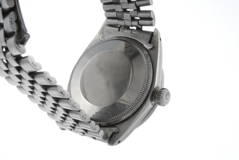 ROLEX - a gentleman's Oyster Perpetual Date bracelet watch. Circa 1966. Stainless steel case. - Image 3 of 4