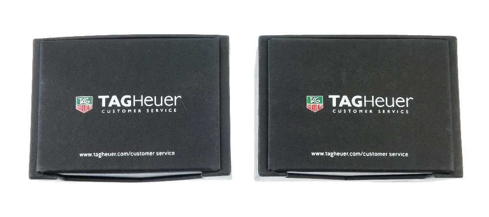 A selection of Tag Heuer service cases. Approximately 50.  Due to the quantity of items in this