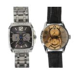 A large bag of various wrist watches, including examples by DKNY, Guess etc. All recommended for