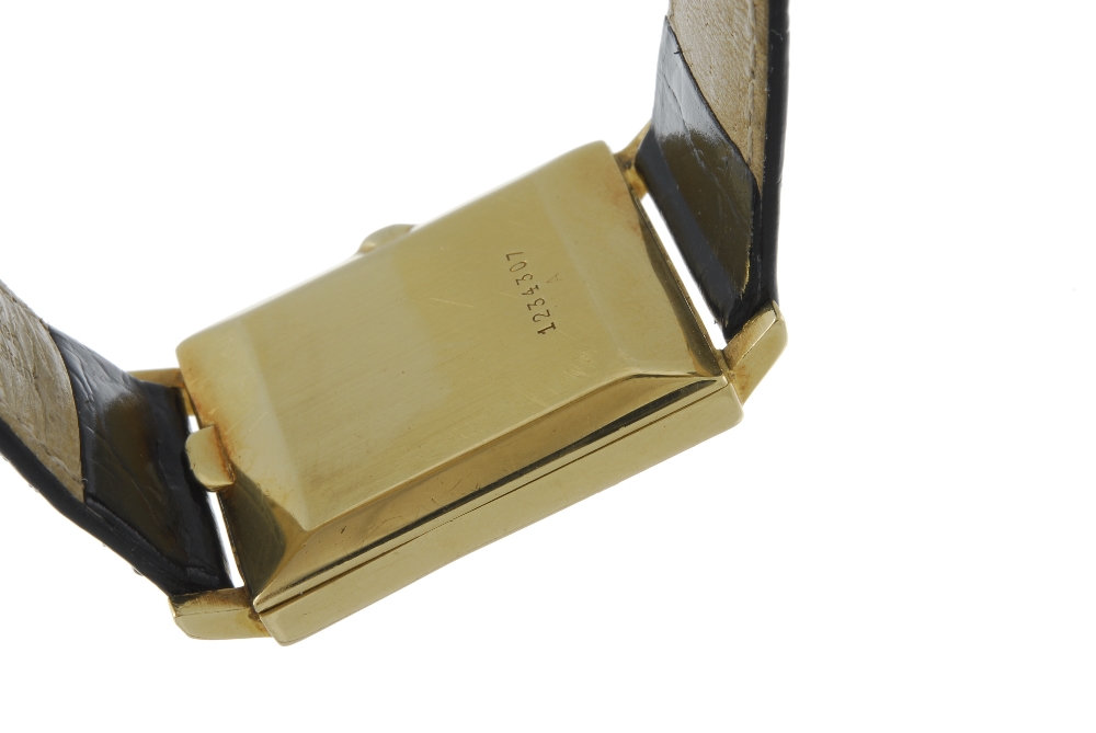 JAEGER-LECOULTRE - a gentleman's wrist watch. 18ct yellow gold case, import hallmarked London - Image 2 of 4