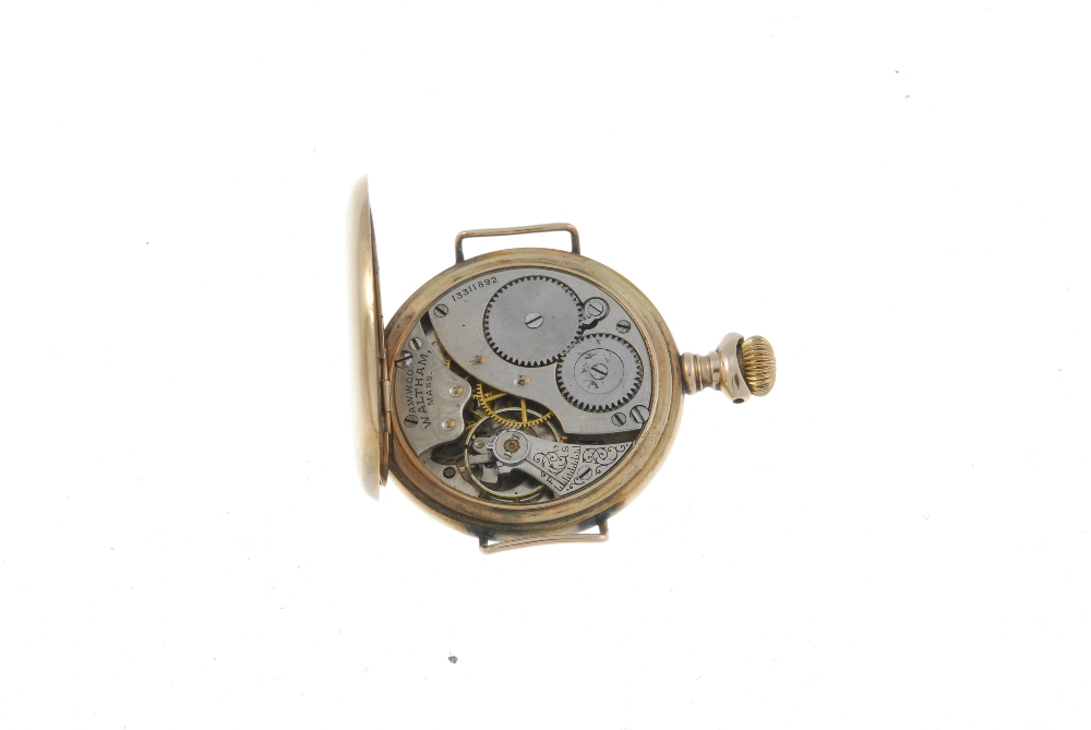 A converted wrist watch by Waltham, retailed by Wray Son & Perry. 9ct yellow gold case, hallmarked - Image 3 of 4