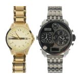 A large bag of various wrist watches, including examples by DKNY, Guess etc. All recommended for