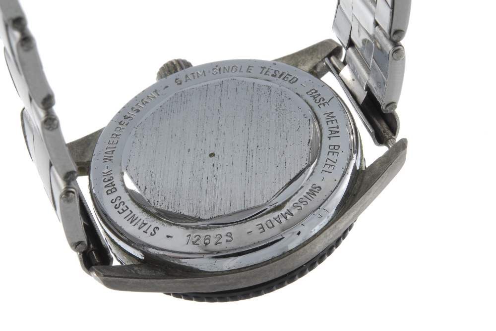 LUCERINE - a gentleman's bracelet watch. Base metal case with stainless steel case back. Unsigned - Image 2 of 5