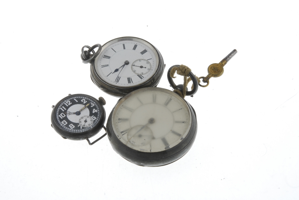 A mixed group of wrist and pocket watches, to include examples by Tissot and H. Stern, and three - Image 2 of 3