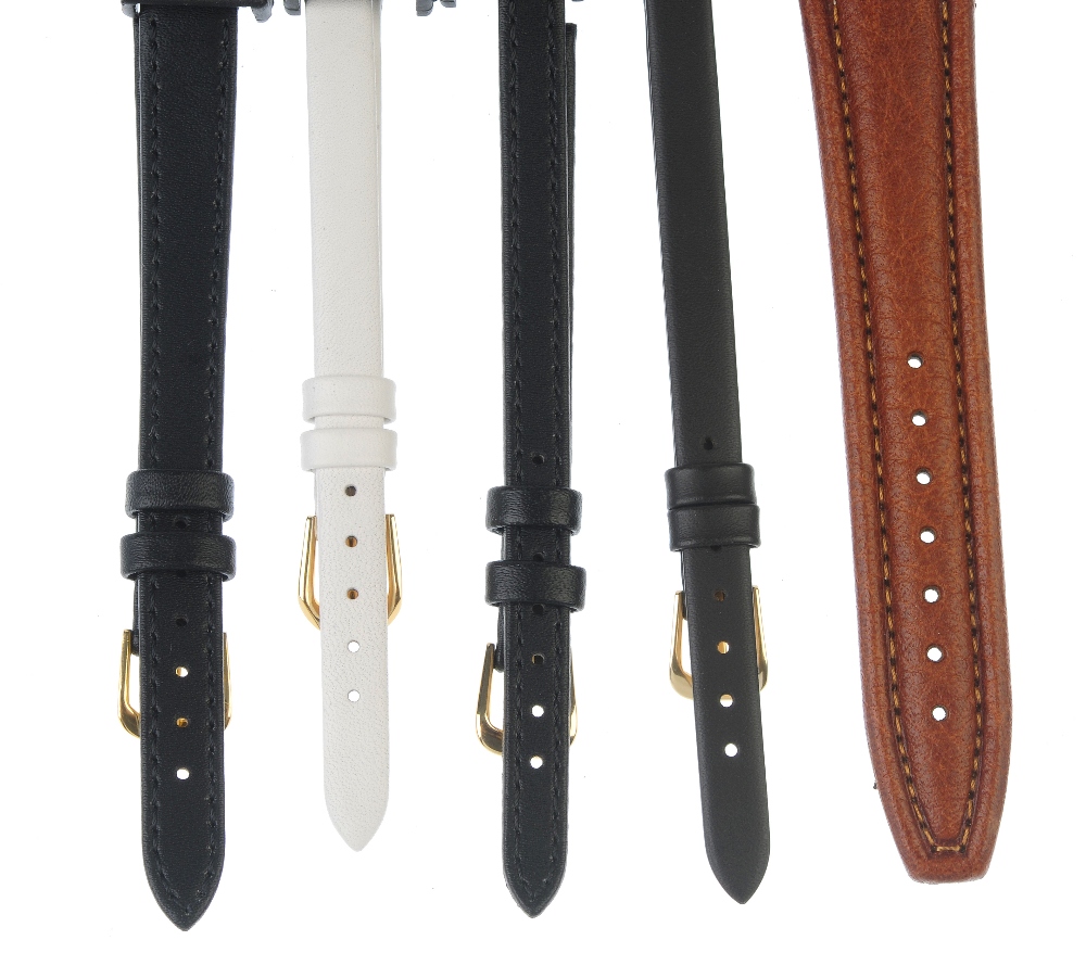 A large selection of various watch straps. Approximately 80.  Due to the quantity of items in this
