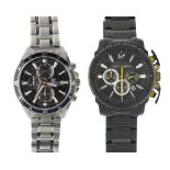 A large bag of various wrist watches, including examples by DKNY, Guess etc. All recommended for