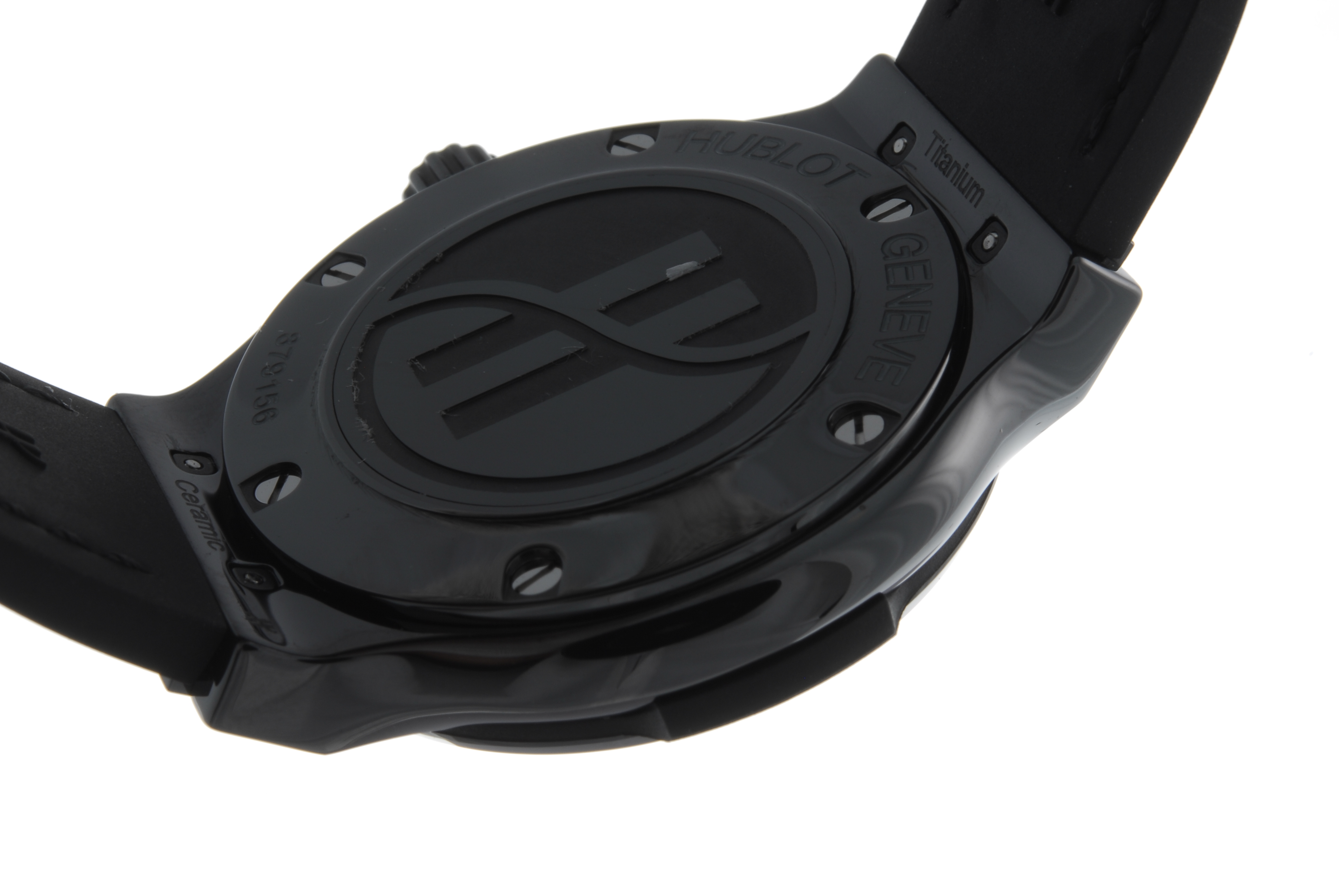HUBLOT - a gentleman's Classic Fusion Black Magic wrist watch. Ceramic and titanium case with - Image 2 of 4