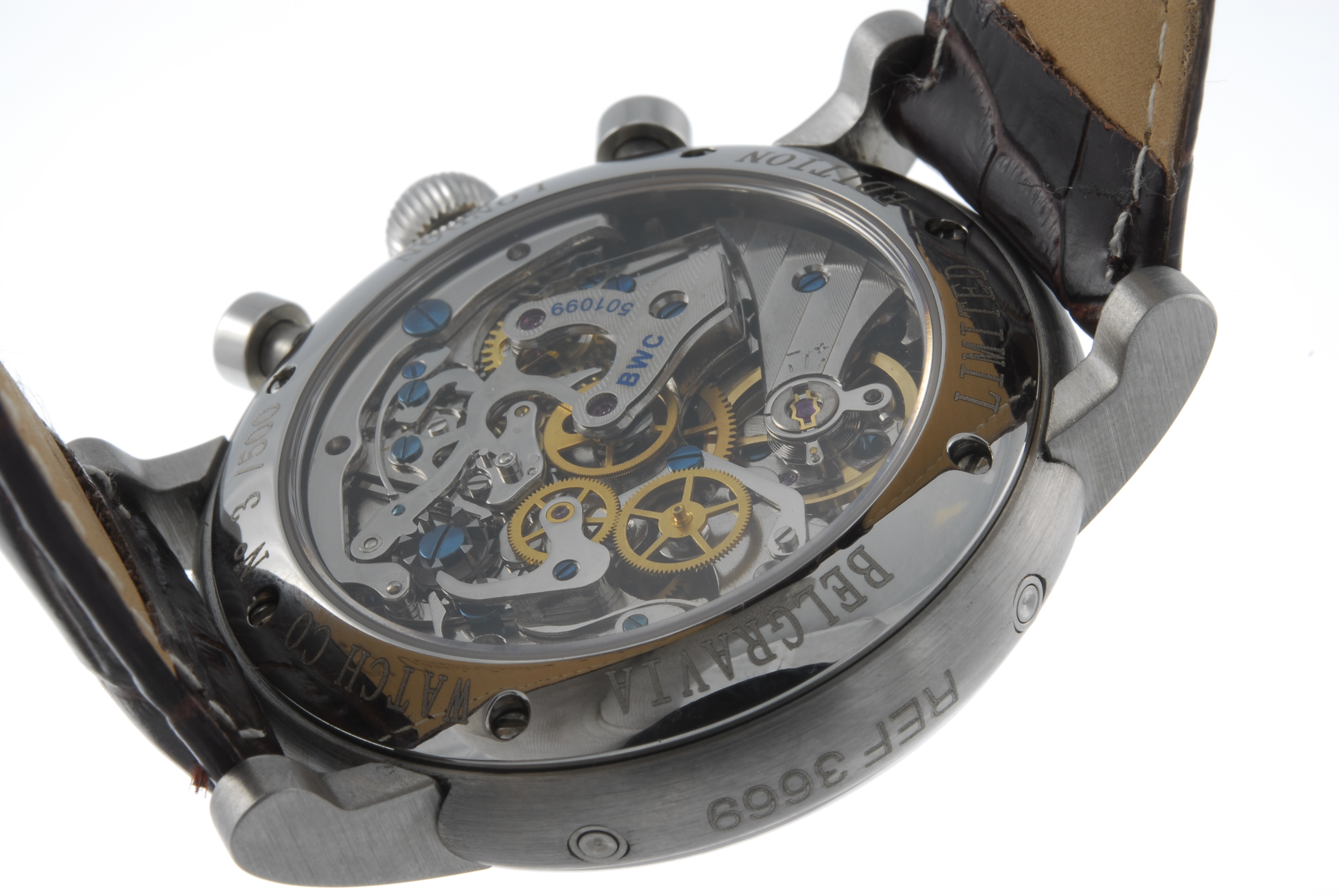 BELGRAVIA WATCH CO. - a limited edition gentleman's Chrono Tempo chronograph wrist watch. - Image 2 of 4