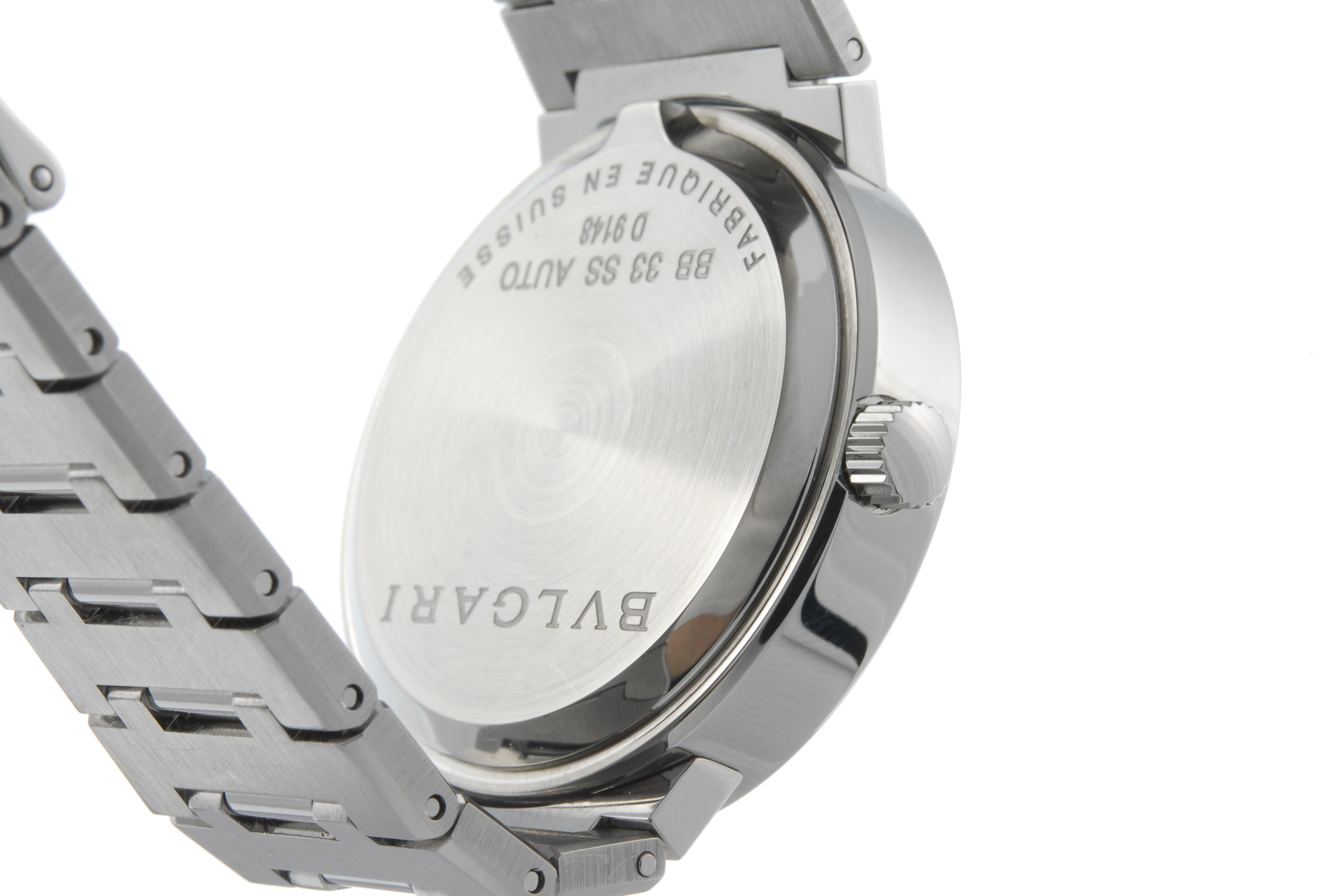 BULGARI - a gentleman's Bulgari bracelet watch. Stainless steel case. Reference BB33SS, serial - Image 3 of 4