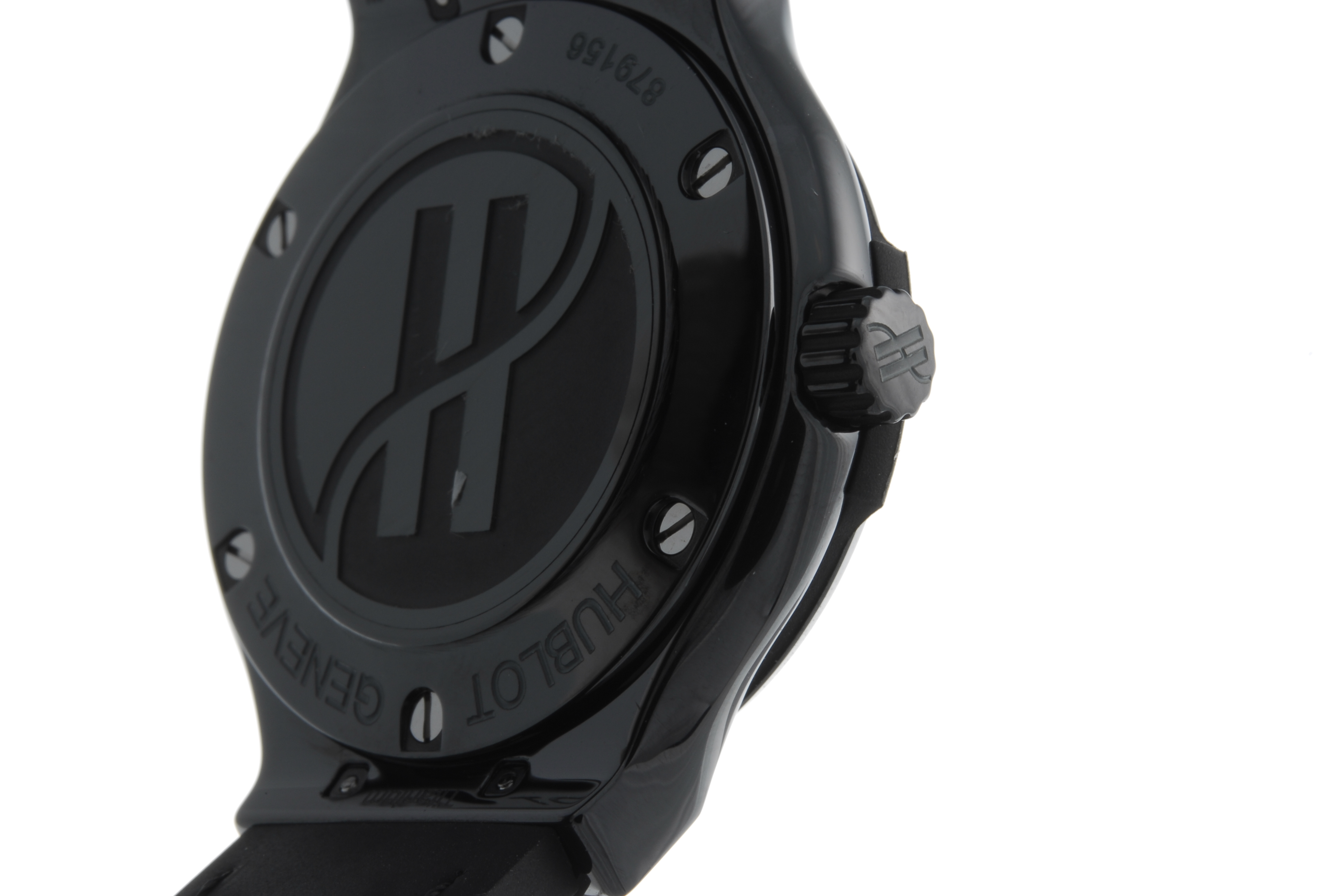 HUBLOT - a gentleman's Classic Fusion Black Magic wrist watch. Ceramic and titanium case with - Image 3 of 4