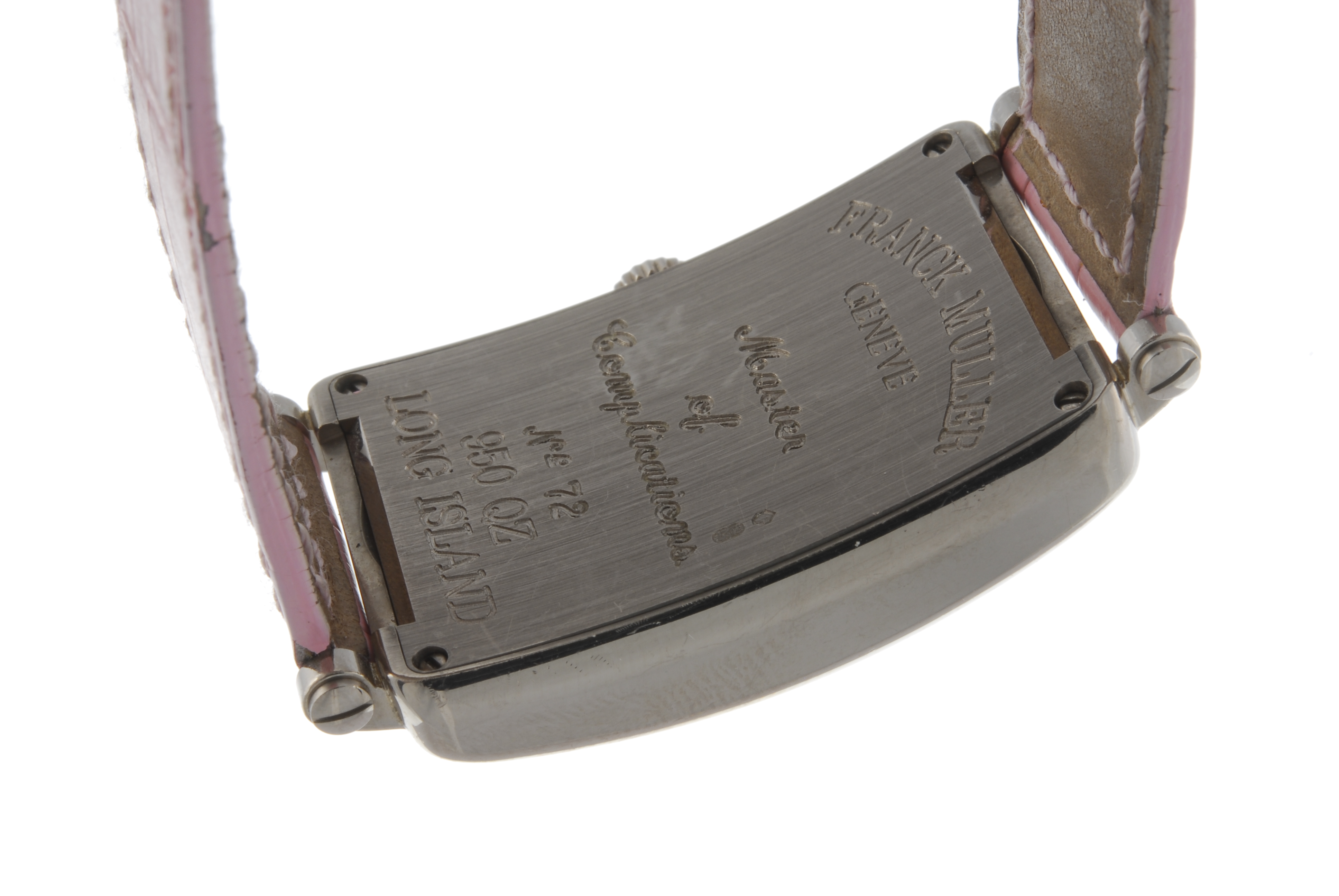 FRANCK MULLER - a lady's Long Island wrist watch. 18ct white gold case. Reference 950QZ, serial - Image 2 of 4