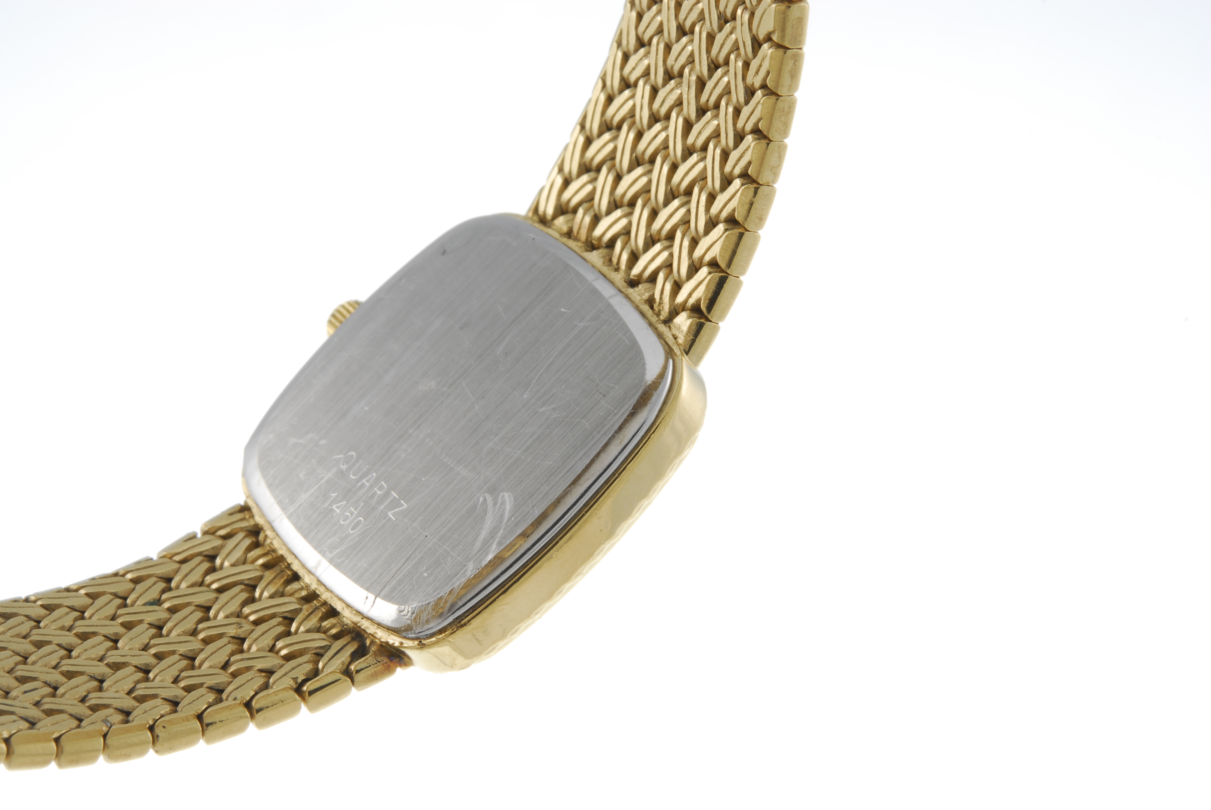 OMEGA - a lady's De Ville bracelet watch. Gold plated case with stainless steel case back. - Image 3 of 4