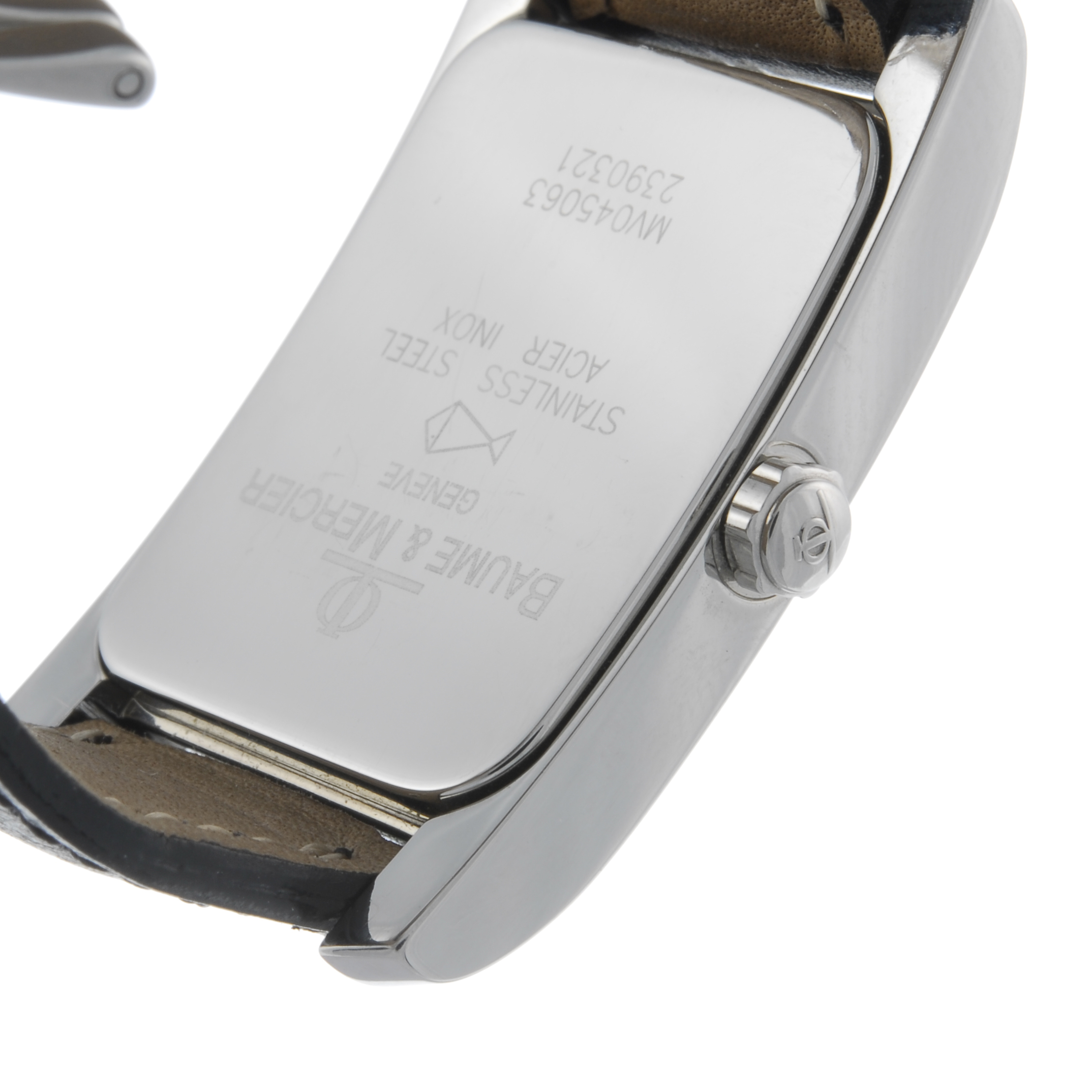 BAUME & MERCIER - a gentleman's Hampton wrist watch. Stainless steel case. Reference MV045063, - Image 3 of 4