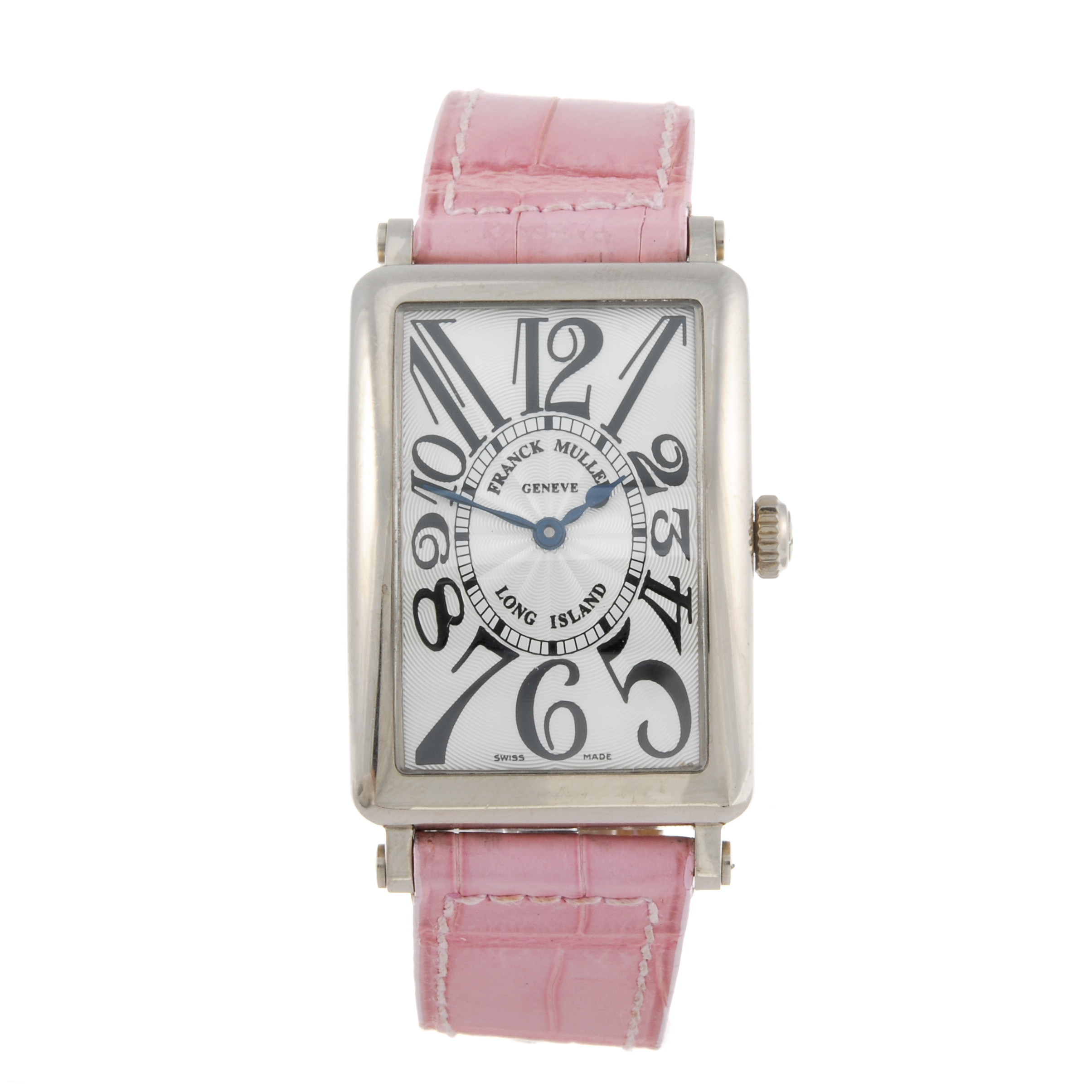 FRANCK MULLER - a lady's Long Island wrist watch. 18ct white gold case. Reference 950QZ, serial