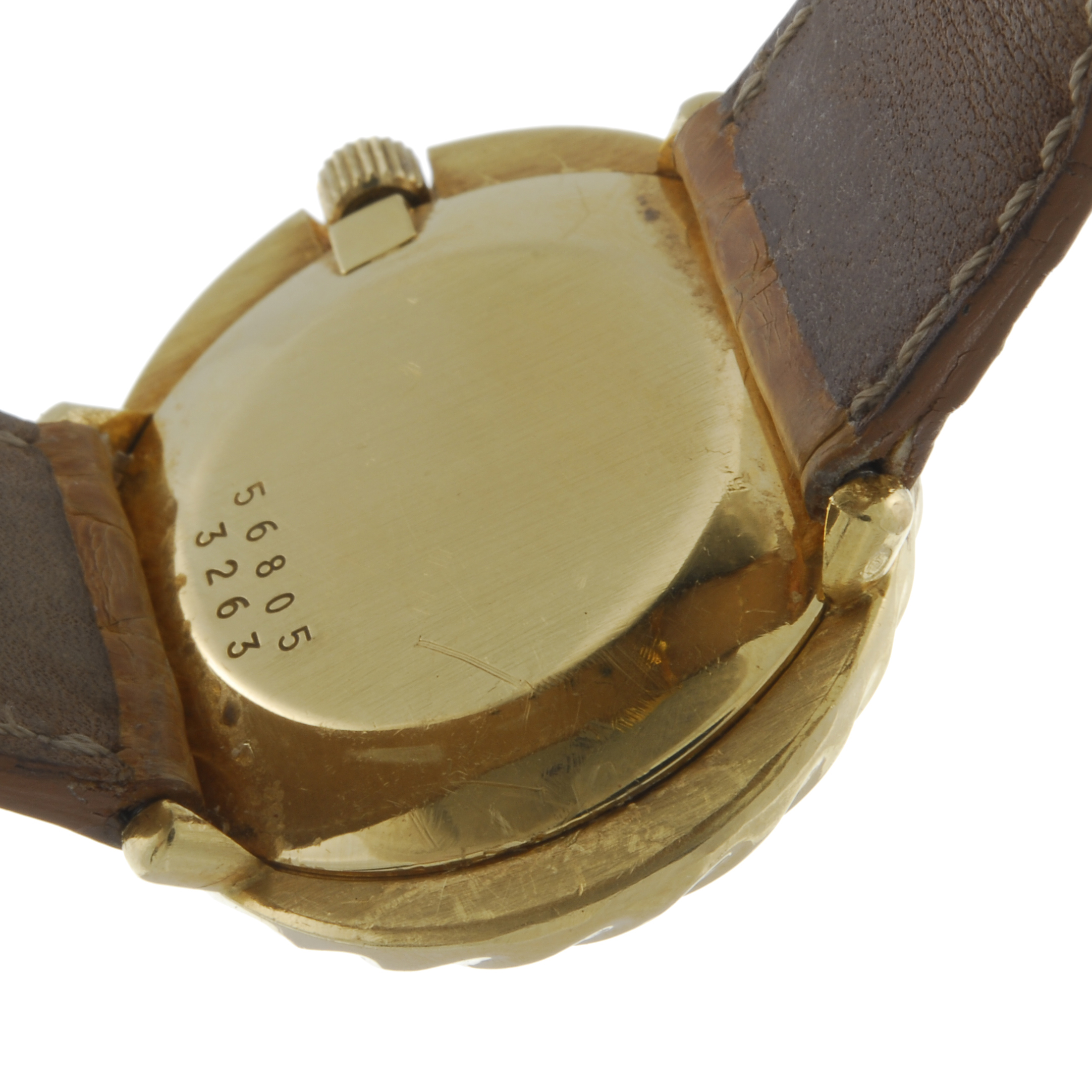 MONTRE ROYALE - a gentleman's wrist watch. Yellow metal case, stamped 18k 0.750. Reference 3263, - Image 2 of 4