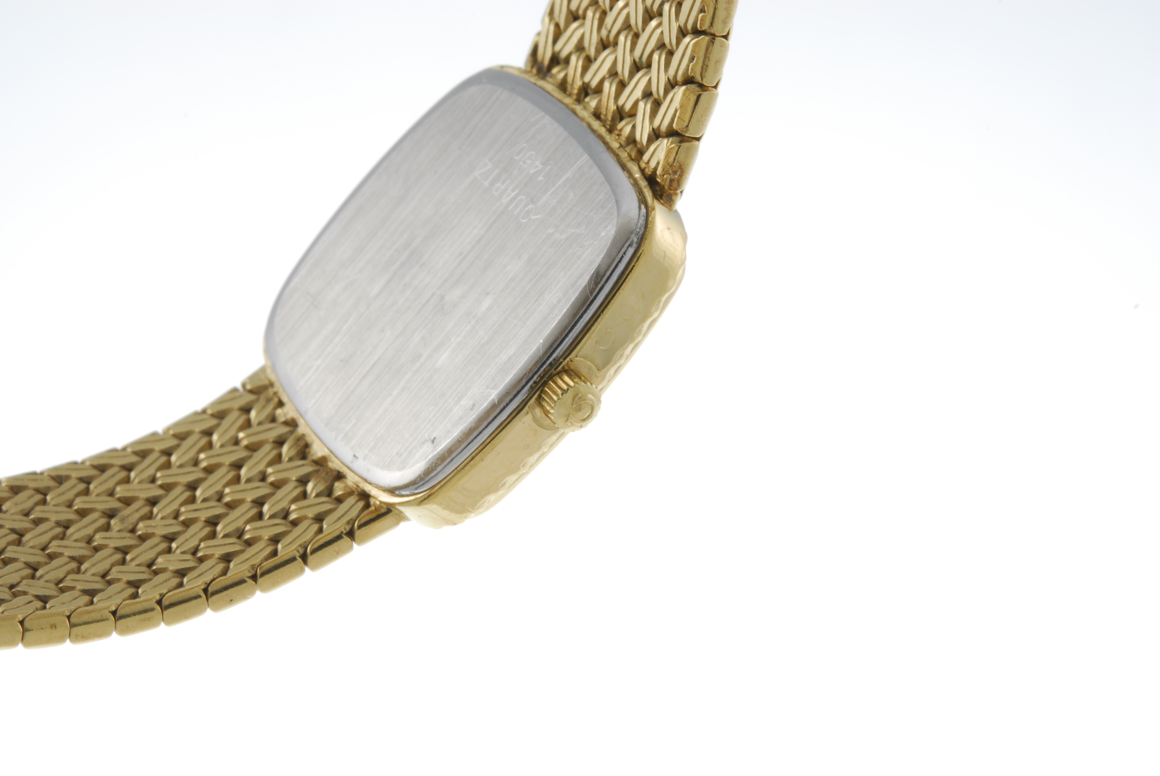 OMEGA - a lady's De Ville bracelet watch. Gold plated case with stainless steel case back. - Image 2 of 4