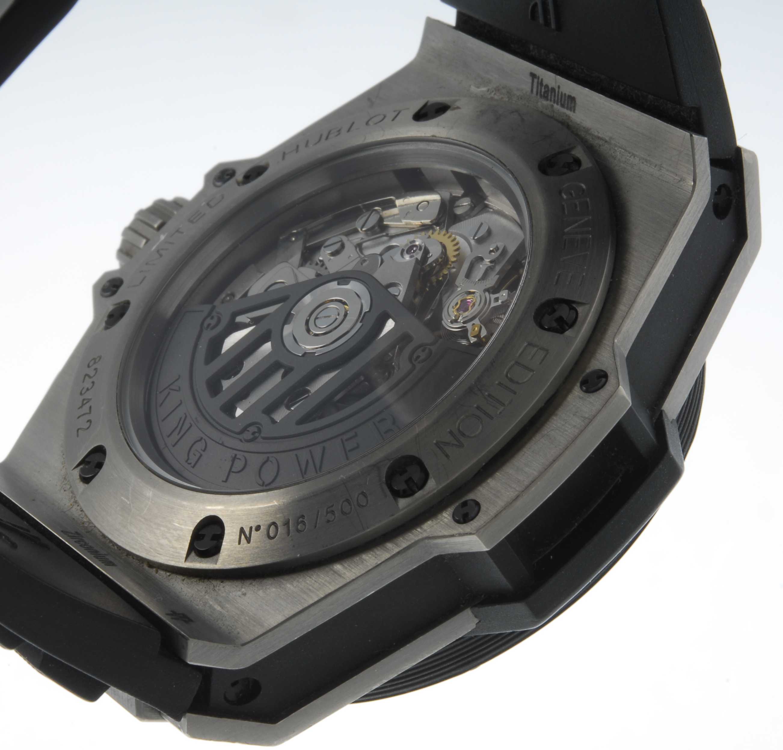 HUBLOT - a limited edition gentleman's King Power chronograph wrist watch. Number 16 of 500. - Image 3 of 4