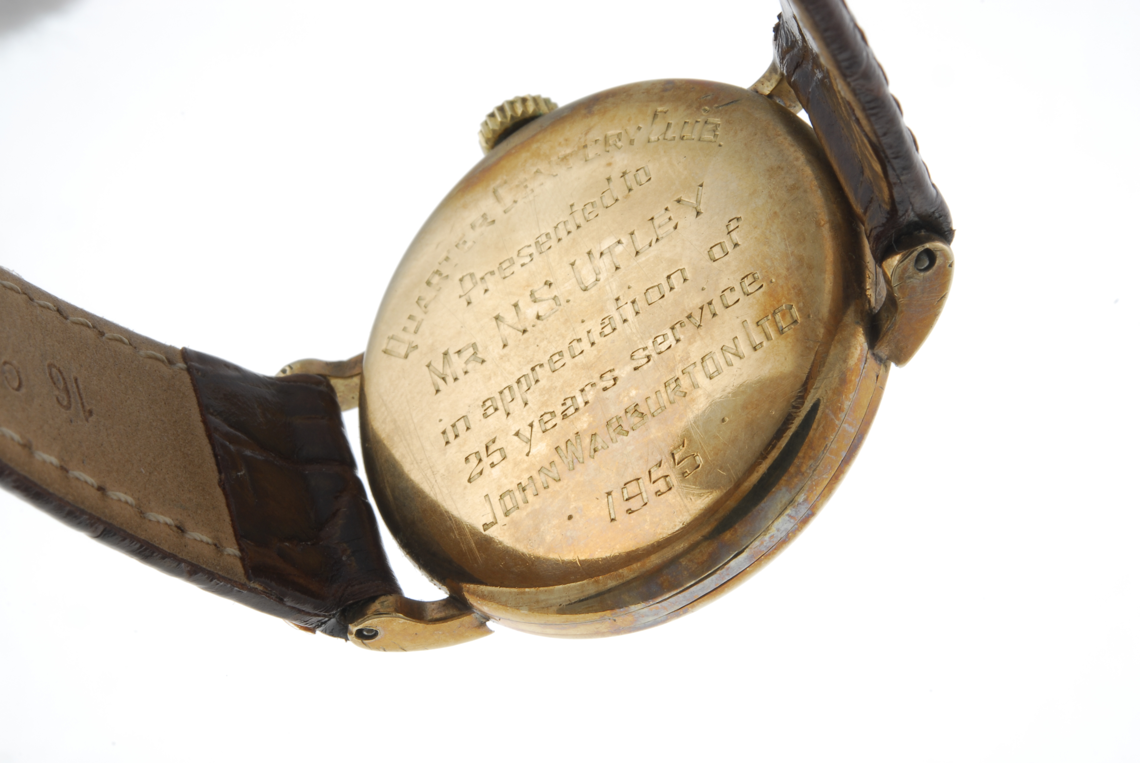OLLIVANT & BOTSFORD - a gentleman's wrist watch. 9ct yellow gold case, hallmarked Birmingham 1954. - Image 3 of 4