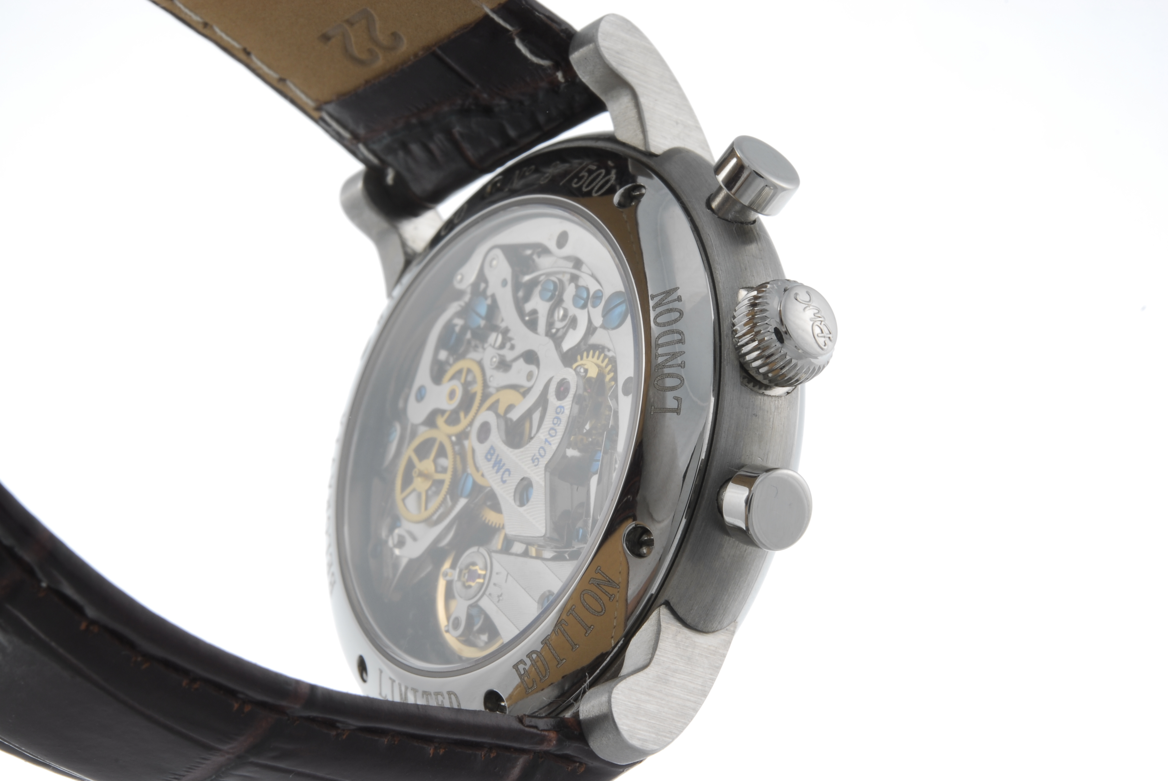 BELGRAVIA WATCH CO. - a limited edition gentleman's Chrono Tempo chronograph wrist watch. - Image 3 of 4