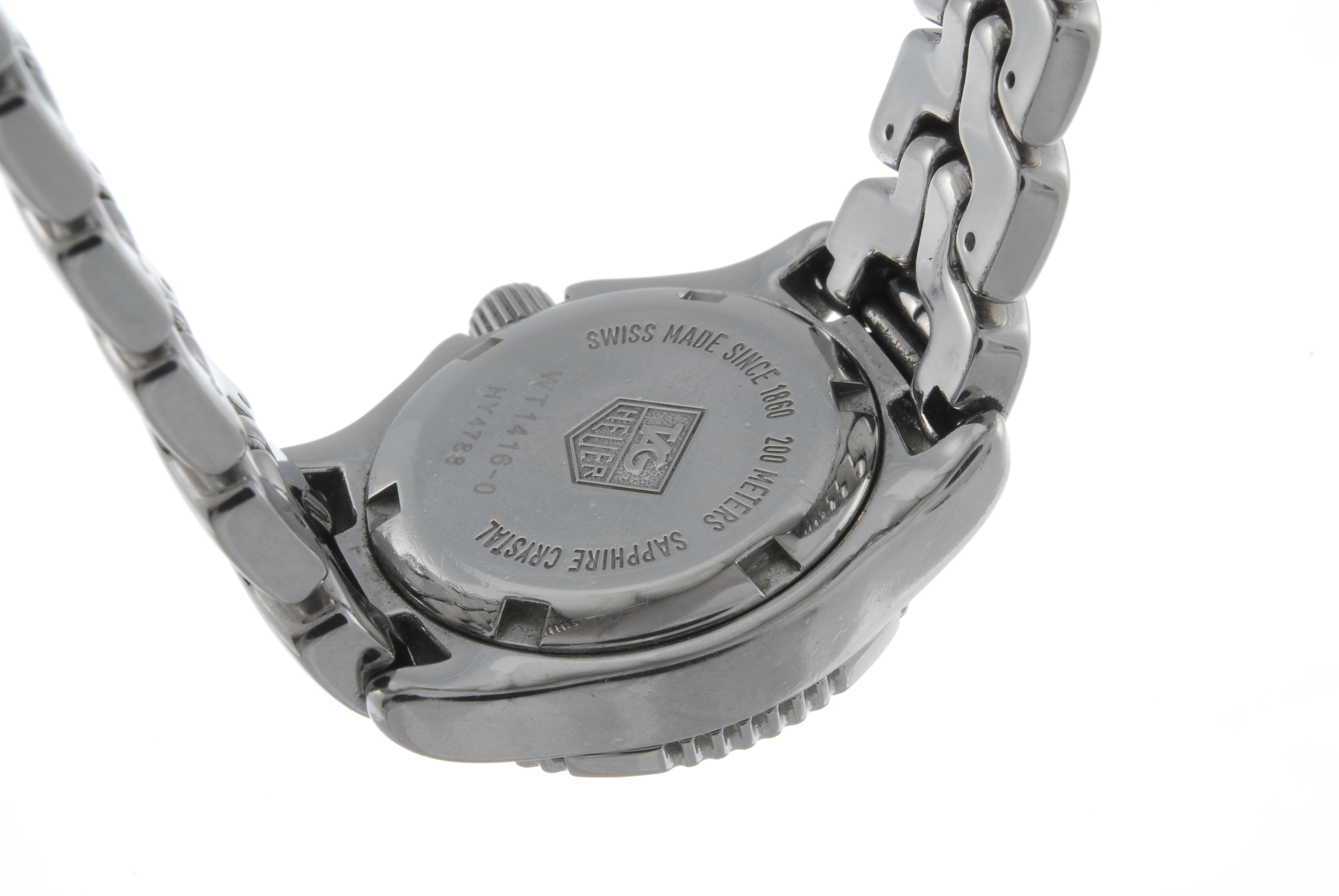 TAG HEUER - a lady's Link bracelet watch. Stainless steel case with calibrated bezel. Reference - Image 2 of 4