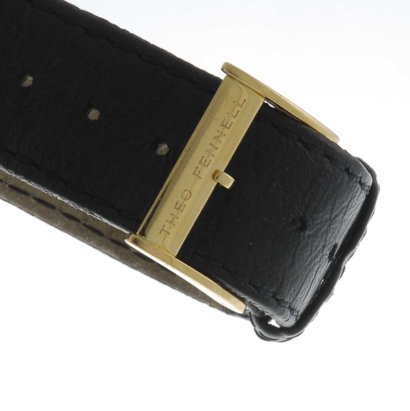 THEO FENNELL - a gentleman's Anglo wrist watch. 18ct yellow gold case. Numbered 42706. Unsigned - Image 4 of 4