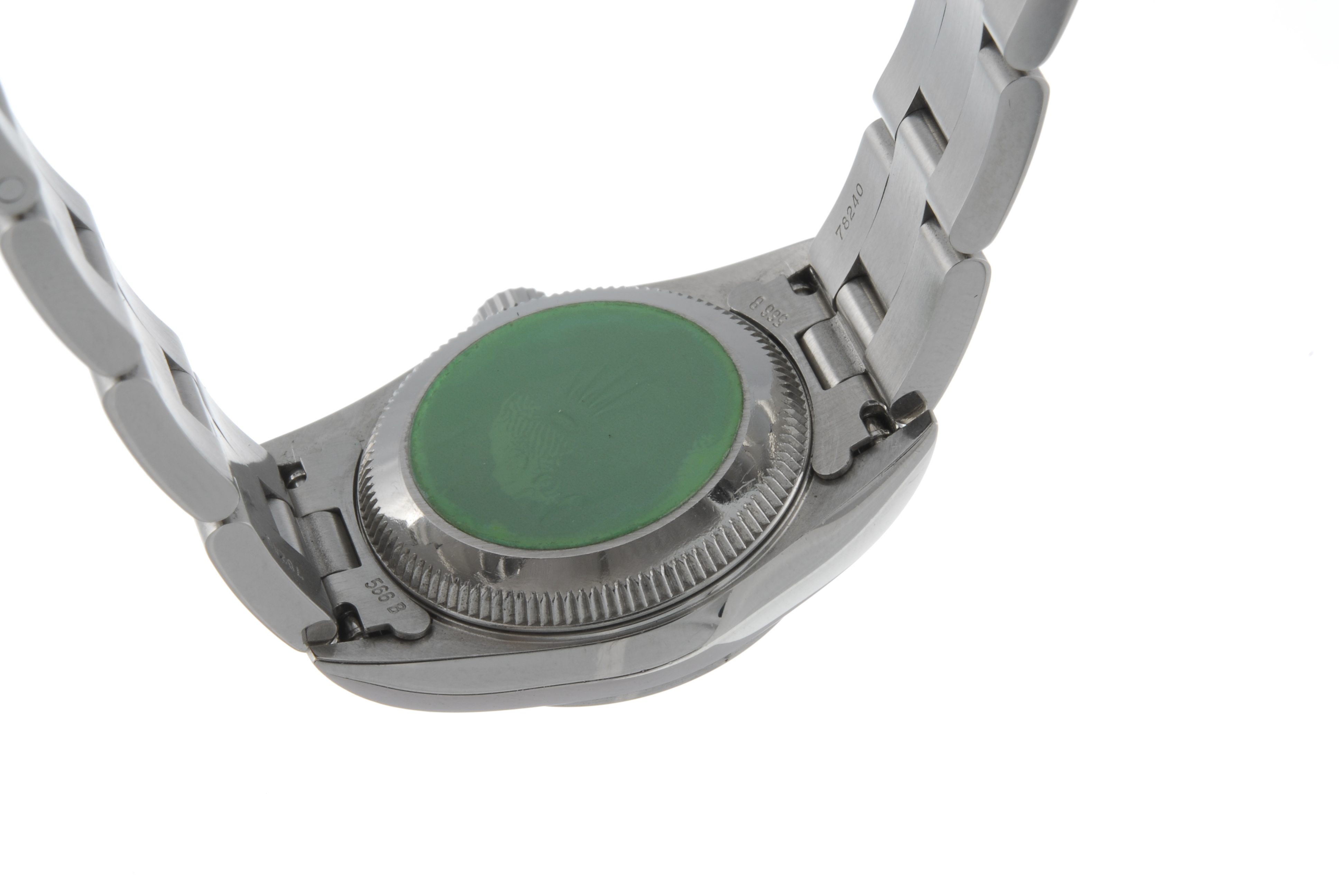 ROLEX - a lady's Oyster Perpetual bracelet watch. Circa 1999. Stainless steel case. Reference 76080, - Image 2 of 4