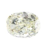 An oval-shape coloured diamond, weighing 1.61ct. Accompanied by report number 2151219463, dated