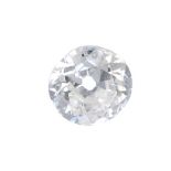 A selection of old-cut and single-cut diamonds,Total weight 0.39ct, approximate size range 0.14 to