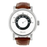 OTIUM - a gentleman's 07 wrist watch. Stainless steel case with exhibition case back. Reference