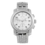 BAUME & MERCIER - a gentleman's Capeland chronograph bracelet watch. Stainless steel case. Reference