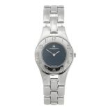 BAUME & MERCIER - a lady's Linea bracelet watch. Stainless steel case with chapter ring bezel.