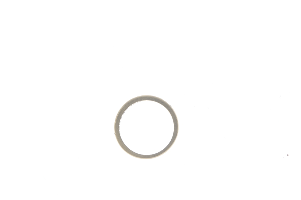 TIFFANY & CO. - a diamond half-circle eternity ring. The brilliant-cut diamond line, with plain - Bild 2 aus 4