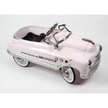 A Mercury 'Super Sport' toy pedal carModelled as a Buick cabriolet, with chromed steering wheel,