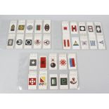 An extremely large collection of cigarette cards by Players. Comprising twelve stock binders