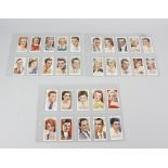 A good collection of Players cigarette cards, comprising two binders of cards with part and full