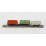 A box containing a good mixed selection of Hornby Dublo model railway rolling stock items, to