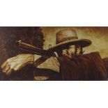 Richard Peters, a signed limited edition print, 'Class Eastwood', a large printed panel, 'WSS